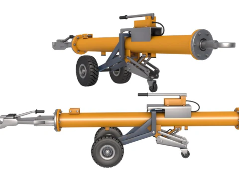 U&ccedil;ak &Ccedil;ekme &Ccedil;ubuğu 3D Model