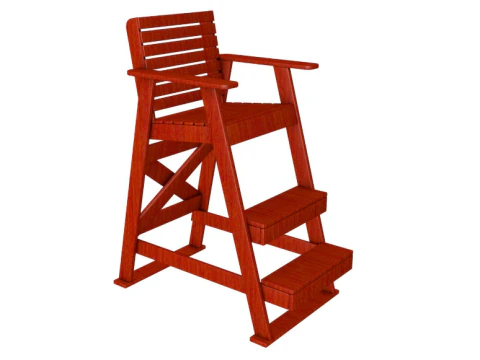 Lifeguard Chair 3D Model