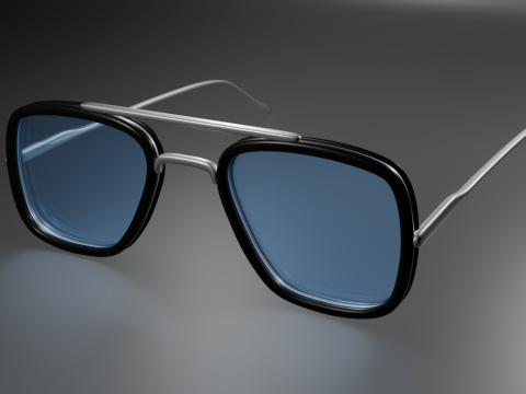 Ironman sunglasses Modèle 3D