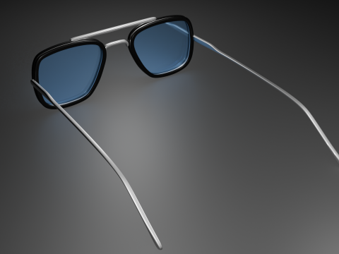 Ironman sunglasses 3D Model