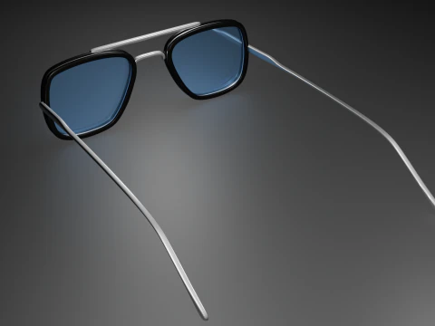 Ironman sunglasses 3D Model