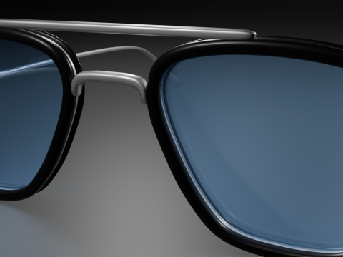 Ironman sunglasses 3D Model