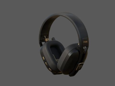 Gaming Headset 3Dプリントモデル