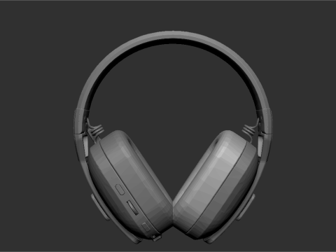 Gaming Headset Model Cetak 3D