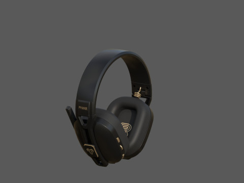 Gaming Headset Model Cetak 3D