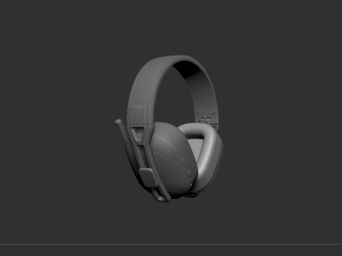 Gaming Headset Model Cetak 3D