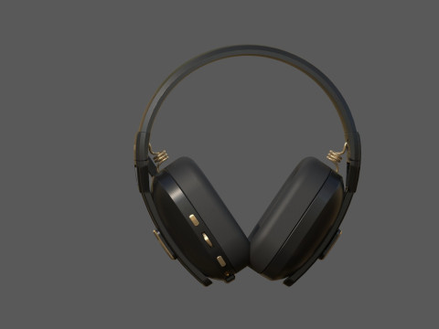 Gaming Headset Model Cetak 3D