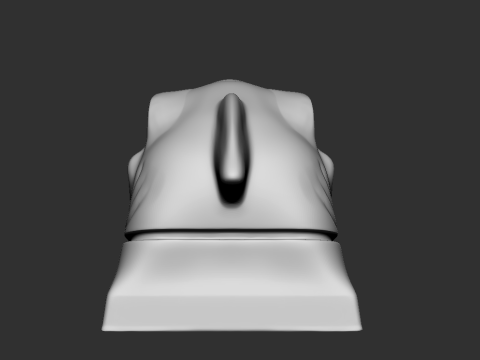 Shark Head Keycap 3D Baskı Modeli