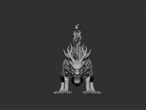 Oriental Dragon STL Highly Detailed 3D Print Model 3D Print Model