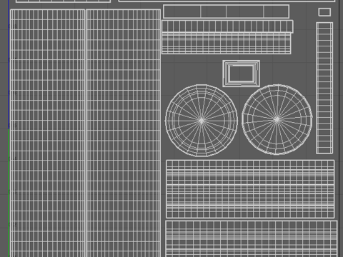 Realistic Motorcycle Low-poly 3D Model