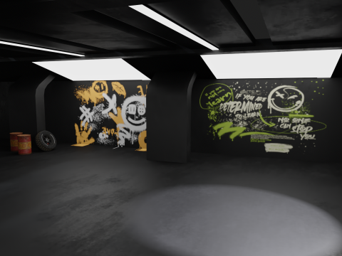 Survival 4x4 Vehicle Realistic 3D Asset Garage Scene 3D मॉडल
