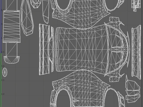 Low Poly Taxi Cars Pack 3D Model