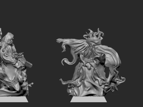 Warlock 3D Print Model
