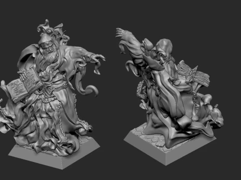 Warlock 3D Print Model