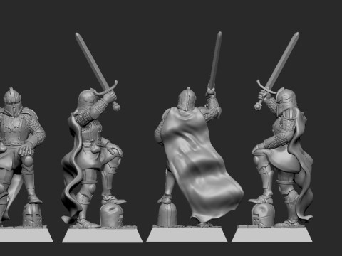 Knight 3D Принт Модель