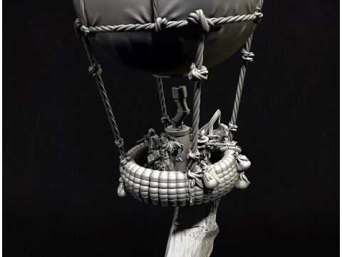 War Balloon 3D Print Model