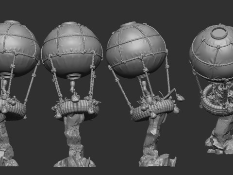 War Balloon 3D Baskı Modeli