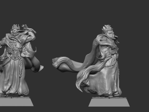Lich Krogzerodh 3D 打印模型