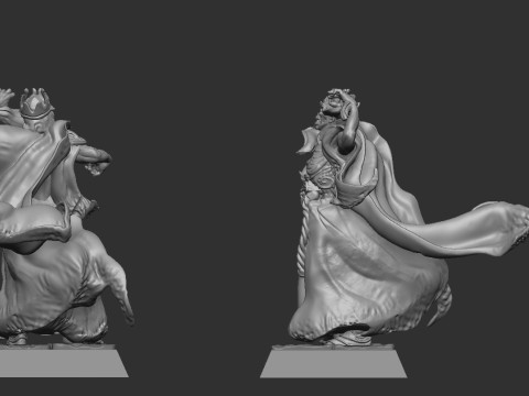 Lich Krogzerodh 3D 打印模型