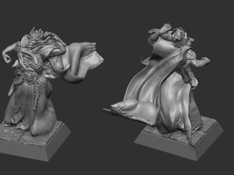 Lich Krogzerodh 3D Print Model