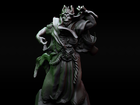 Lich Krogzerodh 3D Print Model