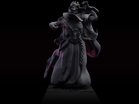 Lich Krogzerodh 3D 打印模型
