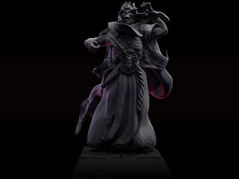 Lich Krogzerodh 3D Print Model
