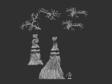 Modular Tree 3Dプリントモデル