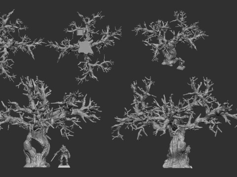 Modular Tree 3Dプリントモデル
