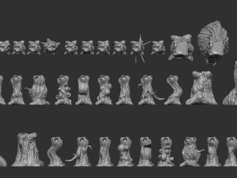 Modular Tree 3Dプリントモデル