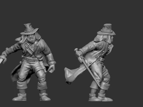 Witch Hunter Volker Reeder 3D Print Model