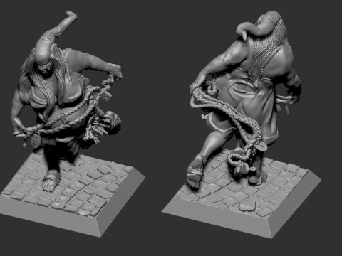 Gaoler Miltrud Buchholz 3D Print Model
