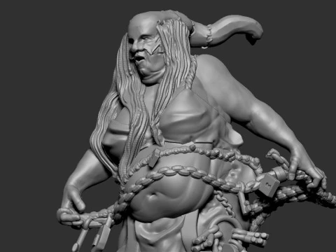 Gaoler Miltrud Buchholz 3D Print Model