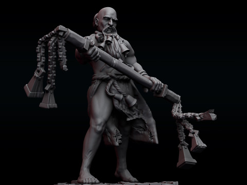 Flagelant 3D Print Model