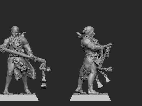 Flagelant 3Dプリントモデル