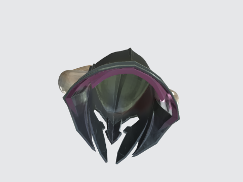 Medieval Knight Helmet 3D 프린트 모델