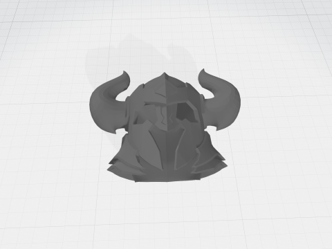Medieval Knight Helmet 3D 프린트 모델