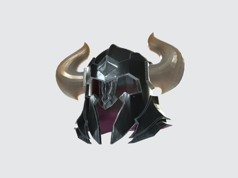 Medieval Knight Helmet 3D 프린트 모델