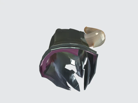 Medieval Knight Helmet 3D Print Model