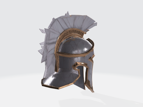 Roman Legionary Helmet Modello di stampa 3D