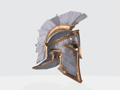 Roman Legionary Helmet Modello di stampa 3D