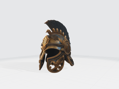Roman Legionary Helmet 3D Print Model