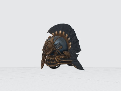 Roman Legionary Helmet 3D Print Model