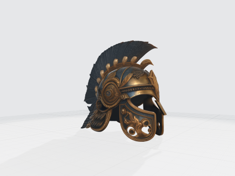 Roman Legionary Helmet 3D Print Model