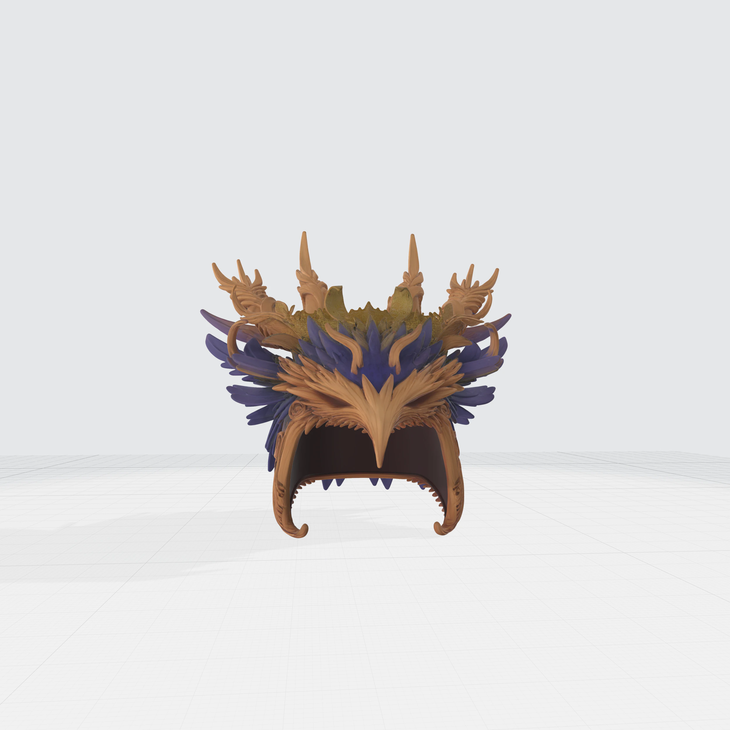 Medieval Knight Helmet 3D Print Model .c4d .max .obj .3ds .fbx .stl .blend 