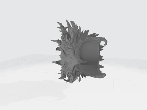 Medieval Knight Helmet 3D Print Model