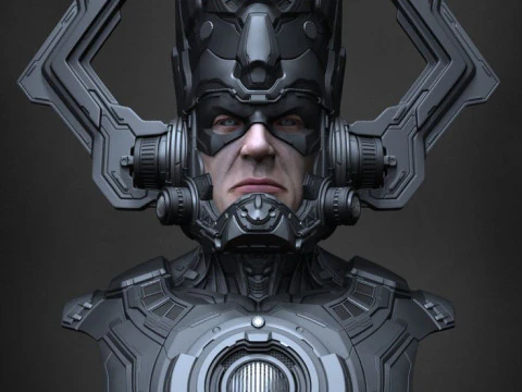 Galactus Cosmic Overlord Torso inspirado em quadrinhos Modelo de Impressão 3D