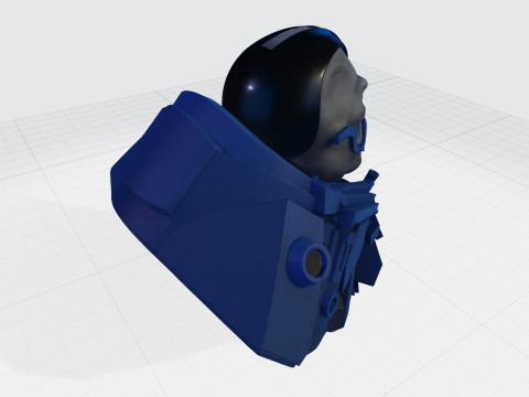 黙示録に触発されたエンシェント・ミュータント・オーバーロード - En Sabah Nur 3Dプリントモデル