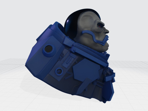 黙示録に触発されたエンシェント・ミュータント・オーバーロード - En Sabah Nur 3Dプリントモデル