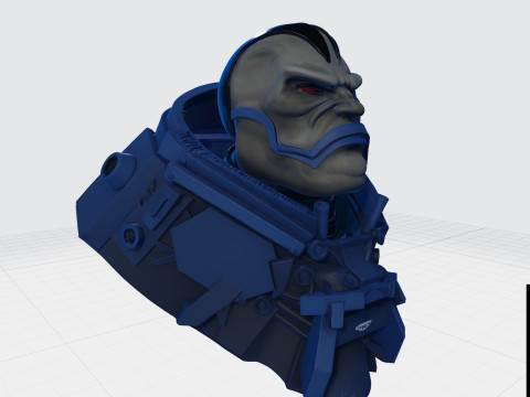 黙示録に触発されたエンシェント・ミュータント・オーバーロード - En Sabah Nur 3Dプリントモデル